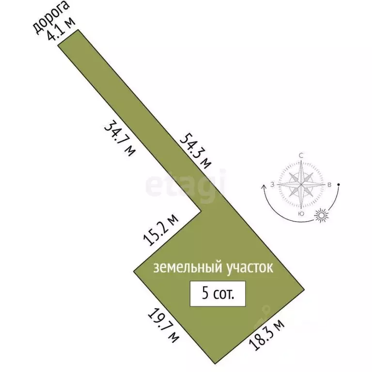 Участок в Ростовская область, Мясниковский район, Краснокрымское ... - Фото 2