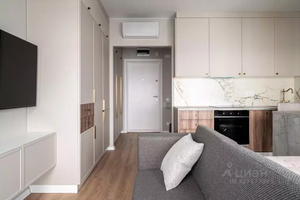 Студия Москва Новоостаповская ул., 7к1 (25.0 м) - Фото 2