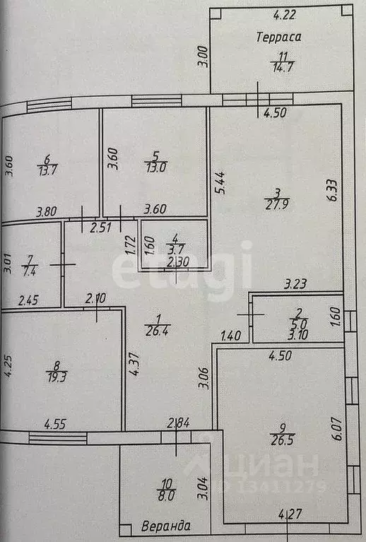Дом в Белгородская область, Белгородский район, Разумное рп ул. ... - Фото 2