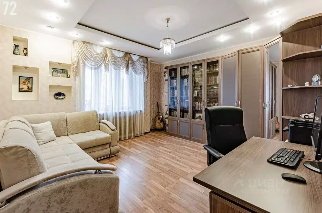 3-к кв. Татарстан, Казань Чистопольская ул., 77/2 (92.5 м) - Фото 2