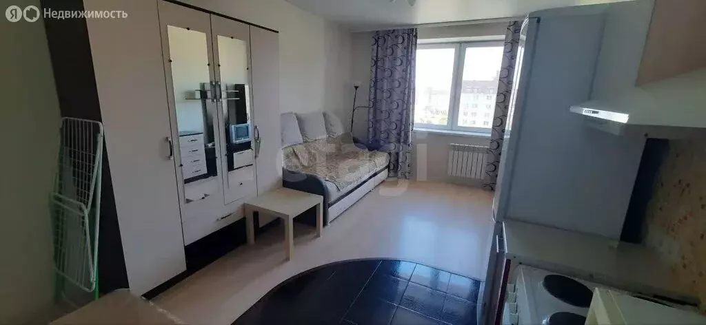 Квартира-студия: Новосибирск, улица Надежды, 8 (25.1 м) - Фото 1