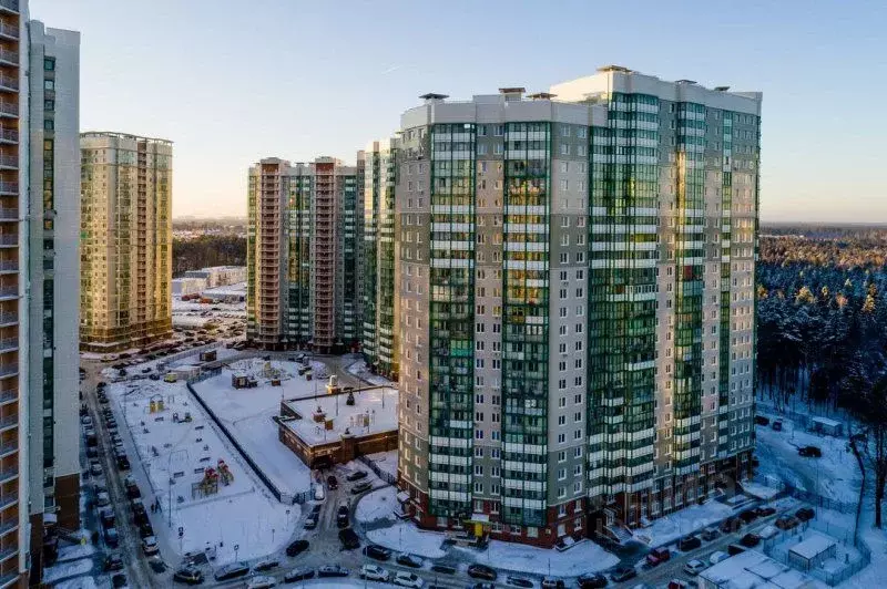 1-к кв. Московская область, Красногорск ул. Игоря Мерлушкина, 4 (41.1 ... - Фото 2