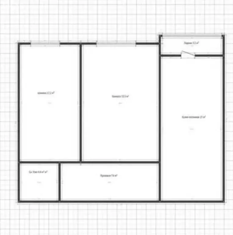 2-комнатная квартира: Краснодар, Колхозная улица, 5/1 (49.2 м) - Фото 0