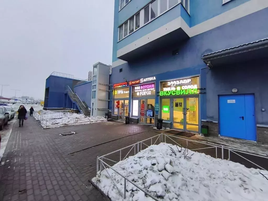 Торговая площадь в Санкт-Петербург пос. Парголово, Заречная ул., 17 ... - Фото 1