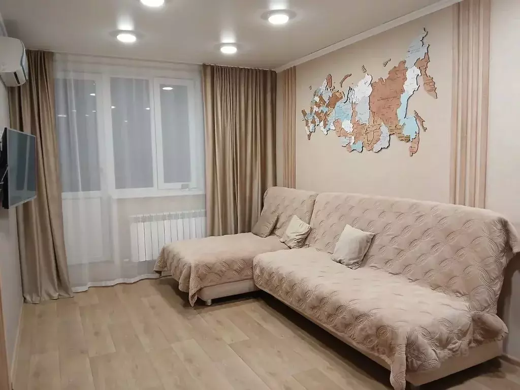1-к кв. Татарстан, Казань ул. Рихарда Зорге, 66В (45.0 м) - Фото 0