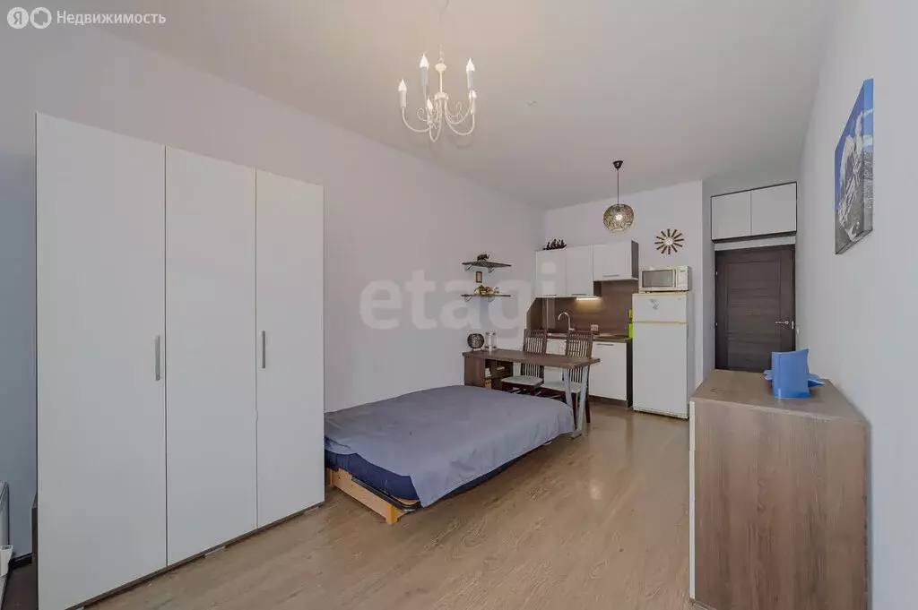 Квартира-студия: Санкт-Петербург, улица Лётчика Лихолетова, 14к4 (24.6 ... - Фото 0