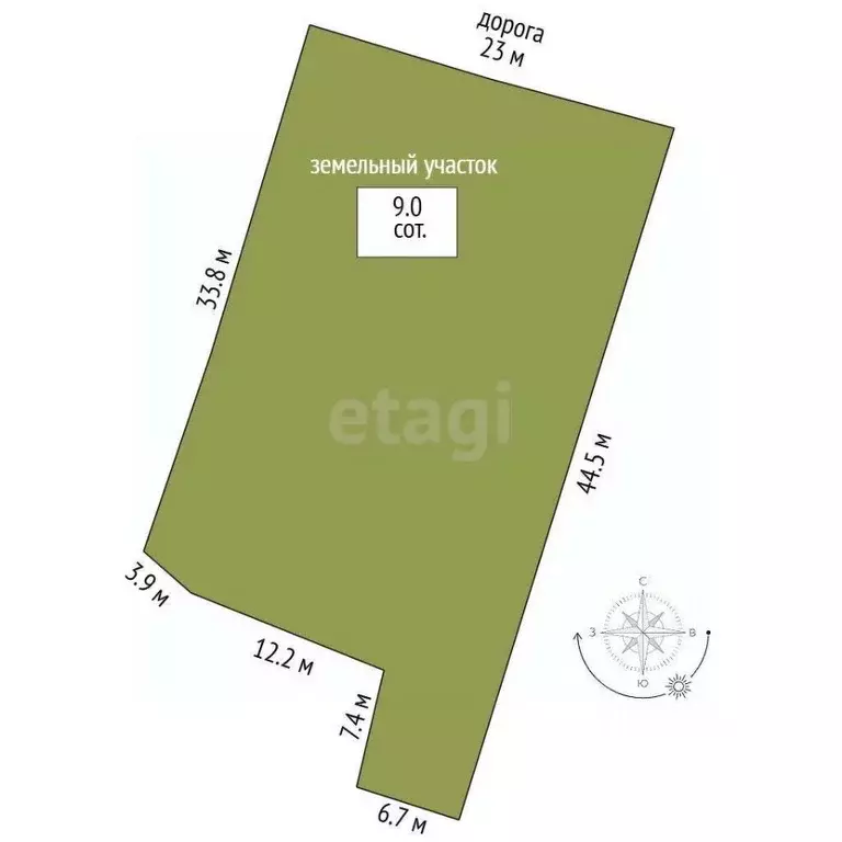 Участок в Вологодская область, Череповец пос. Матурино,  (9.0 сот.) - Фото 2