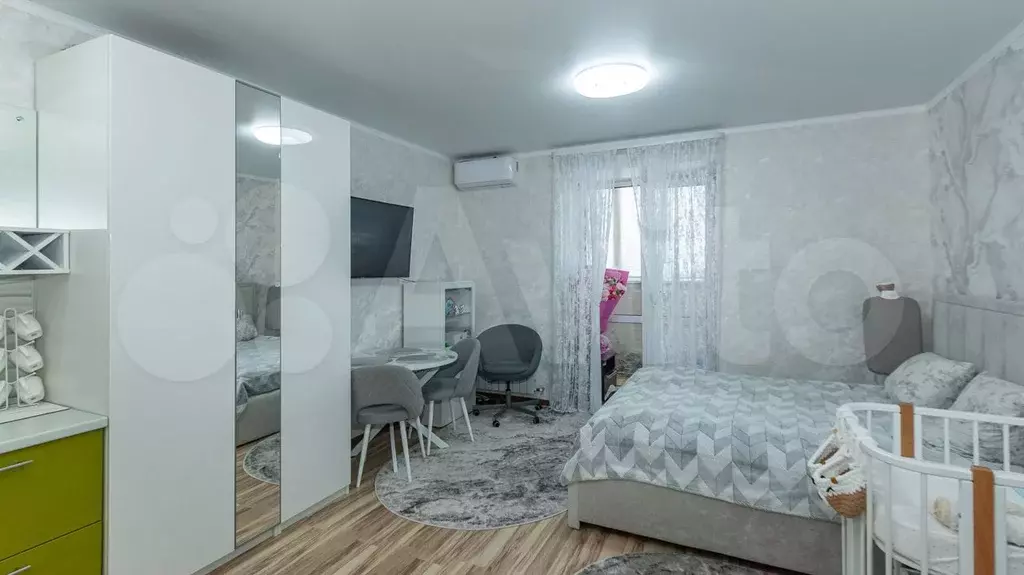 Квартира-студия, 28 м, 11/18 эт. - Фото 1