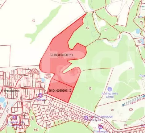 Участок в Московская область, Дмитровский муниципальный округ, д. ... - Фото 1