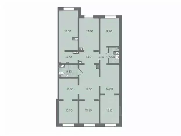 Помещение свободного назначения в Санкт-Петербург ул. Чарушинская, 10 ... - Фото 1