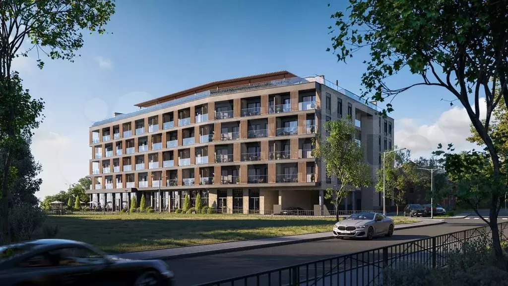 Апартаменты-студия, 28,9 м, 5/5 эт. - Фото 0