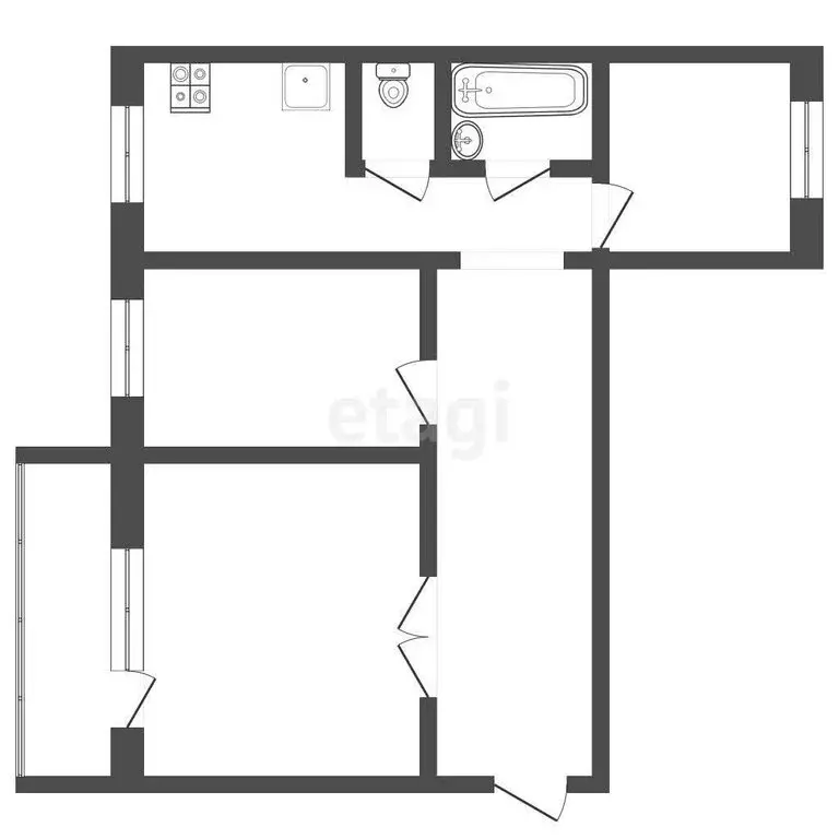 3-комнатная квартира: Миасс, улица Академика Павлова, 29 (67.6 м) - Фото 0
