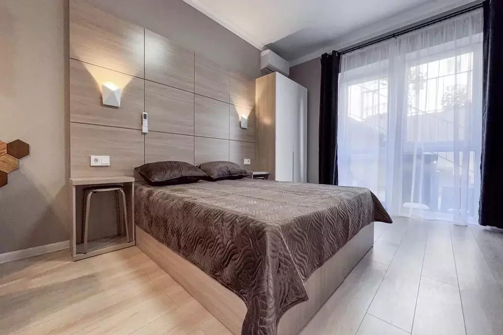 Студия Крым, Феодосия наб. Черноморская, 1К (30.0 м) - Фото 1
