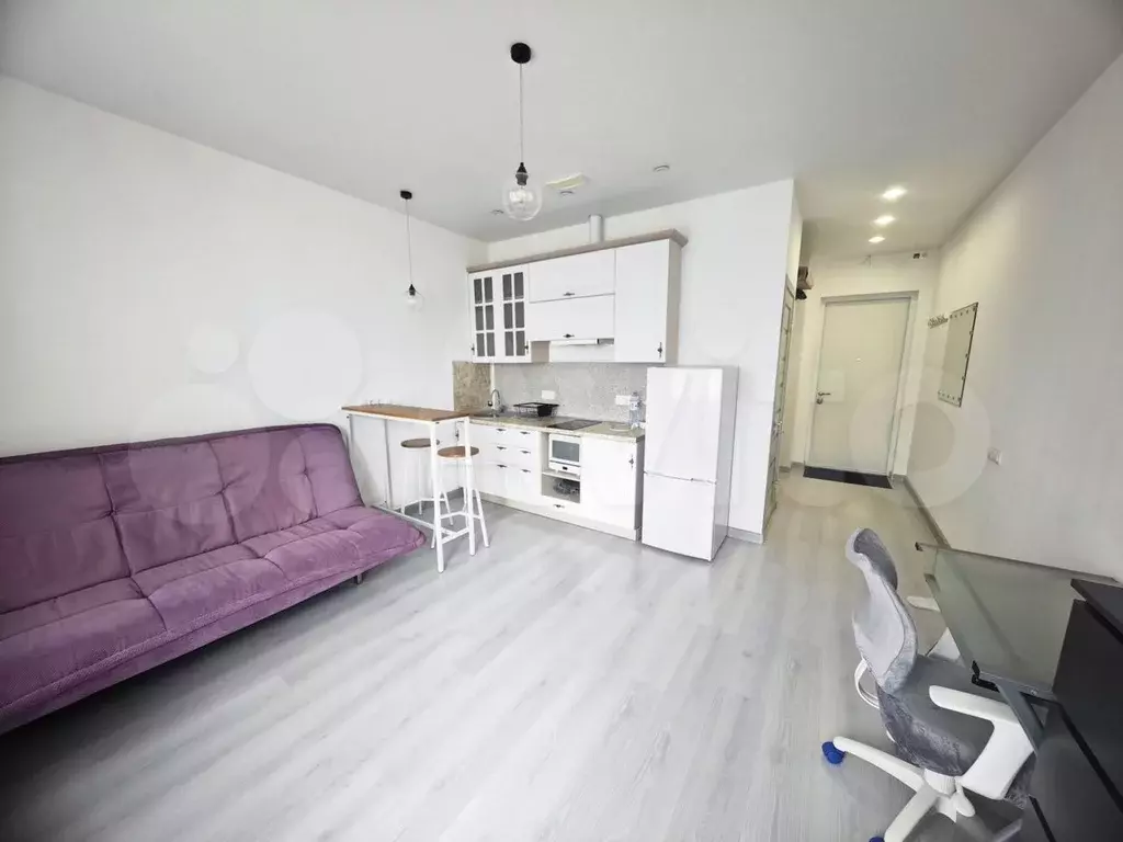 Квартира-студия, 26 м, 7/30 эт. - Фото 1