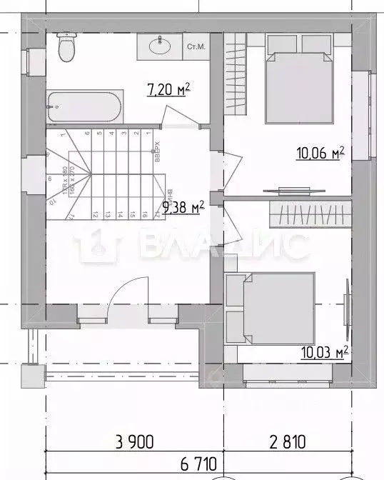 Дом в Тульская область, Тула проезд 4-й Благодатный, 4 (100 м) - Фото 2