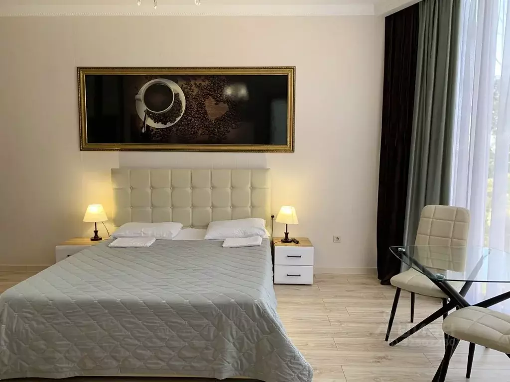 Студия Краснодарский край, Сочи Мамайка мкр, ул. Волжская, 81Б (38.0 ... - Фото 1