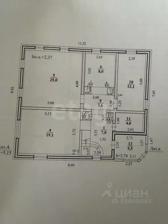 Дом в Забайкальский край, Читинский район, Атамановка пгт ул. ... - Фото 1
