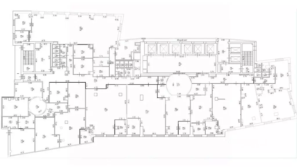 Помещение свободного назначения в Москва ул. Сущевский Вал, 18 (1495 ... - Фото 2
