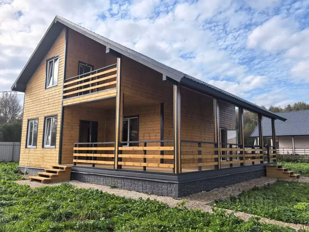 Дом в Калужская область, Боровский муниципальный округ, Совьяки с/пос, ... - Фото 1