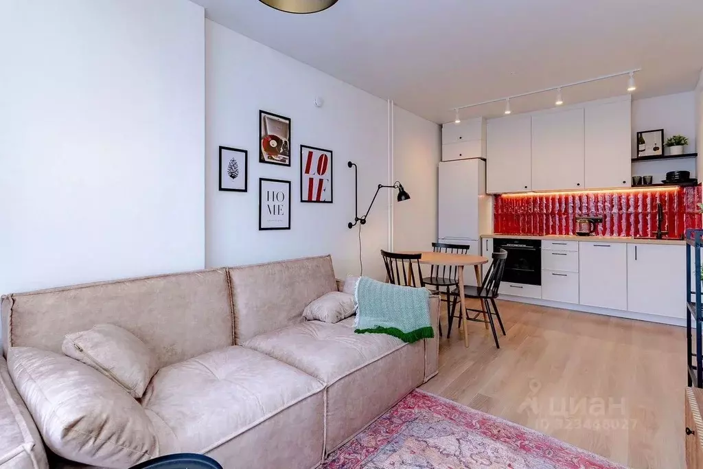 2-к кв. Ленинградская область, Всеволожский район, д. Новое Девяткино ... - Фото 1