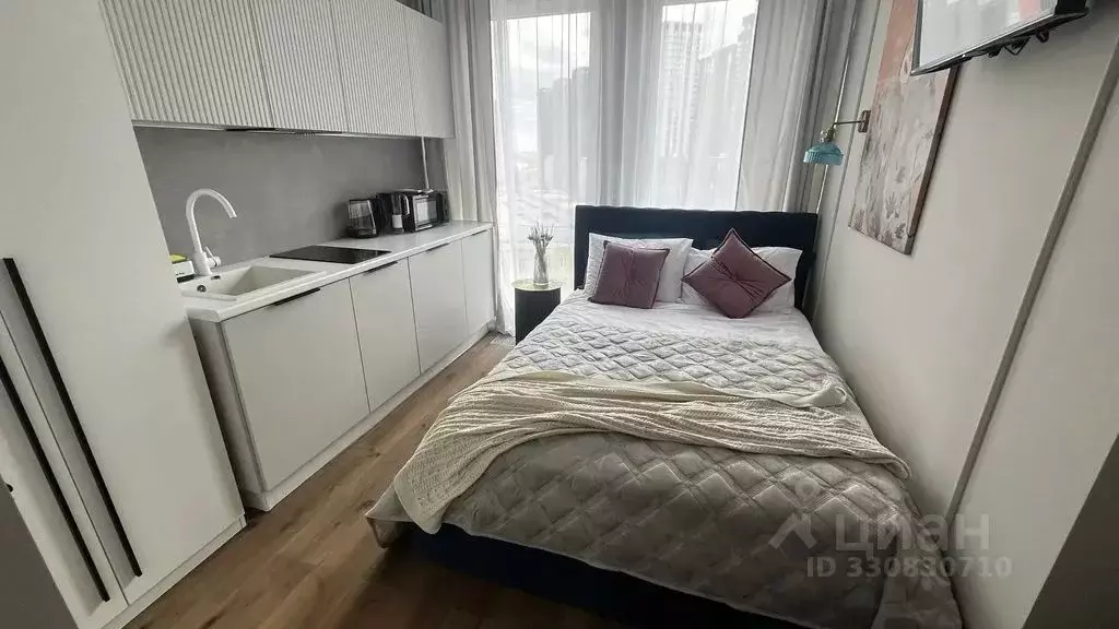 Студия Москва Новоостаповская ул., 20 (11.0 м) - Фото 1