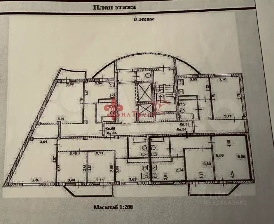 2-к кв. Белгородская область, Белгород ул. Губкина, 17и (58.0 м) - Фото 2