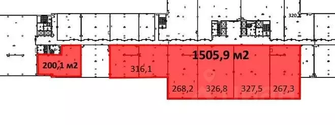 Офис в Москва Минская ул., вл2а (1506 м) - Фото 1