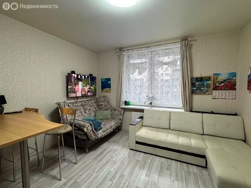 Квартира-студия: Санкт-Петербург, Русановская улица, 19к1 (27.3 м) - Фото 1