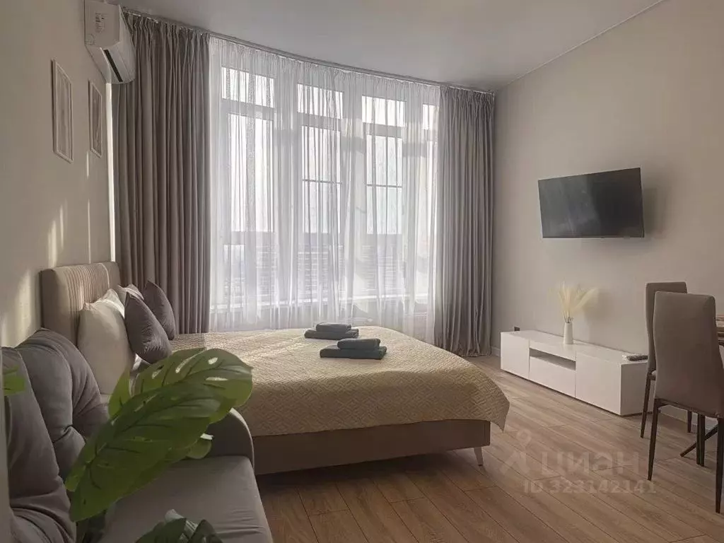 Студия Краснодарский край, Краснодар ул. Ивана Беличенко, 92 (26.0 м) - Фото 1