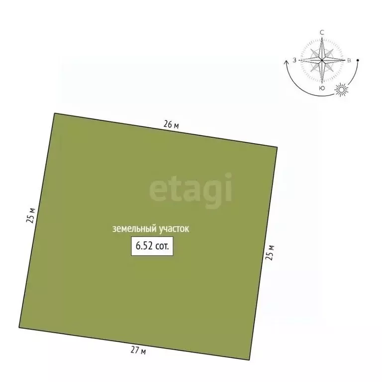 Участок в Амурская область, Благовещенск Северная ул., 264/15 (6.34 ... - Фото 2