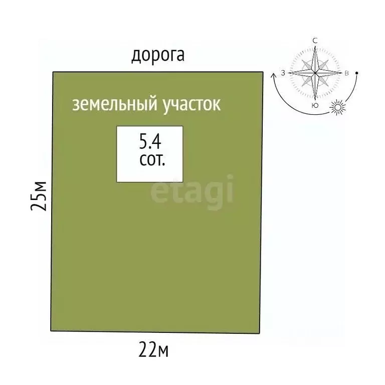 Участок в Ростовская область, Аксайский район, Рассветовское с/пос, ... - Фото 2