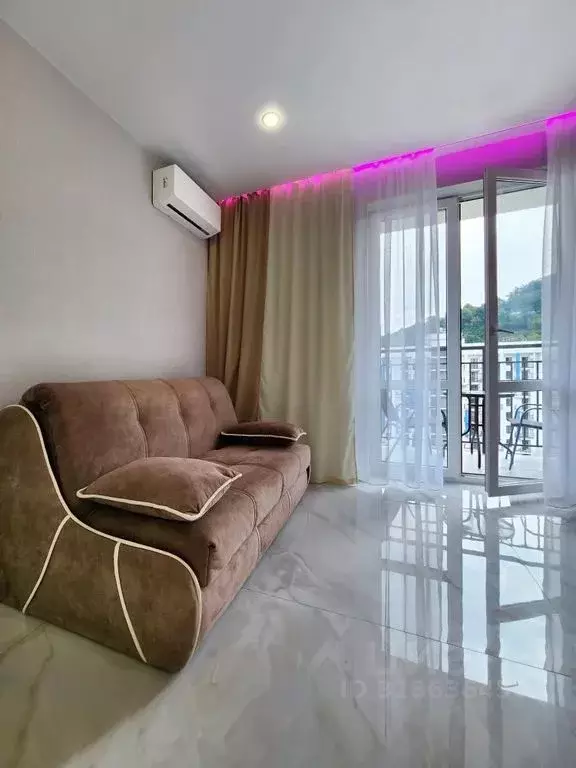 Студия Краснодарский край, Сочи ул. Искры, 88 (28.0 м) - Фото 0