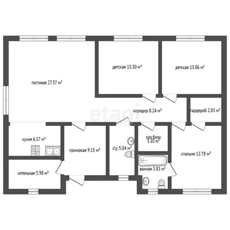 Дом в Ленинградская область, Всеволожское городское поселение, КП ... - Фото 1