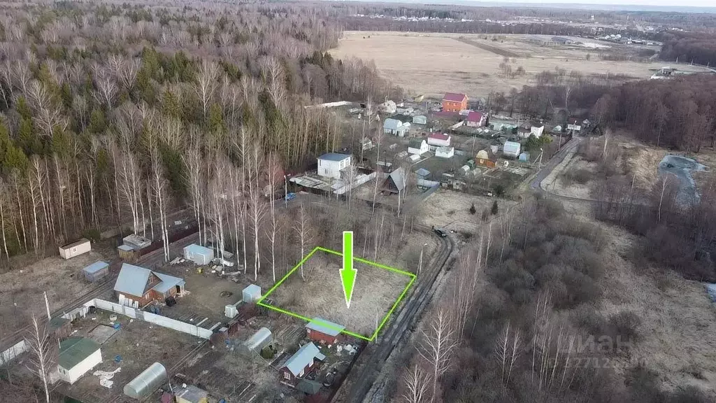 Участок в Московская область, Серпухов городской округ, Калинка СНТ  ... - Фото 1