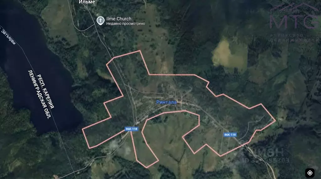 Участок в Карелия, Лахденпохский муниципальный округ, пос. Ринтала ул. ... - Фото 2