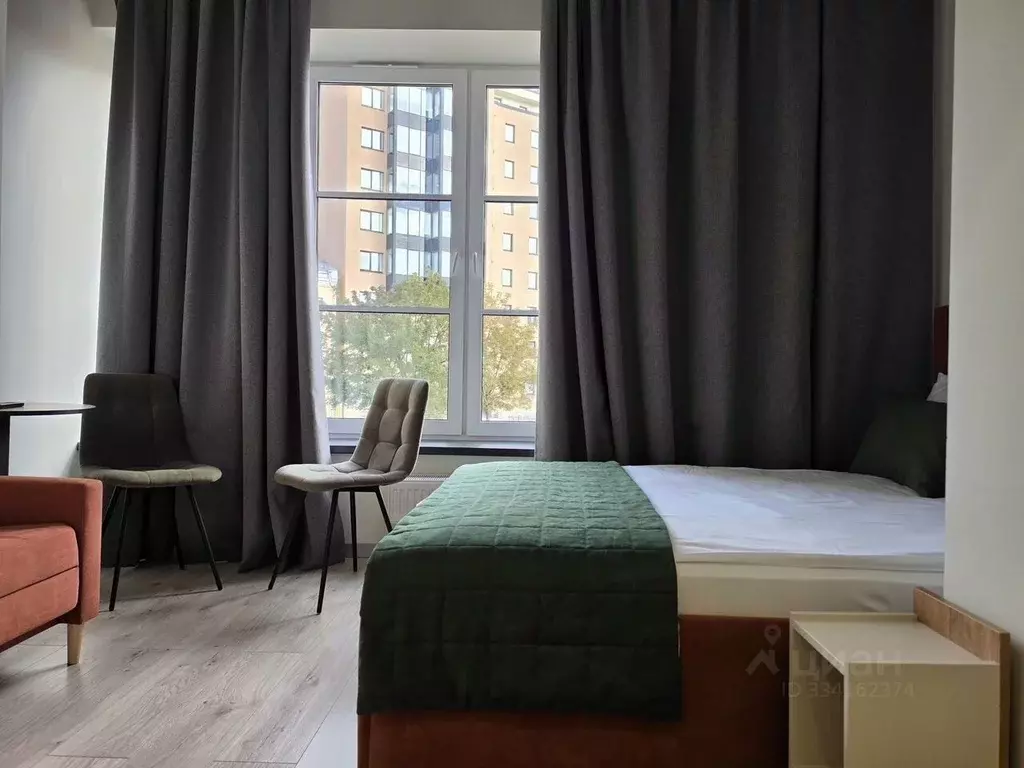 Студия Санкт-Петербург ул. Константина Заслонова, 8Б (19.0 м) - Фото 2