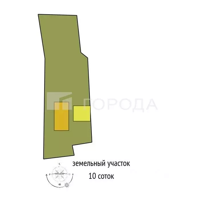 Участок в Кемеровская область, Новокузнецк проезд Володарского (10.0 ... - Фото 1