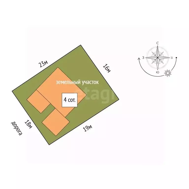 Дом в Крым, Ялта муниципальный округ, Гаспра пгт ш. Южнобережное, 19 ... - Фото 2