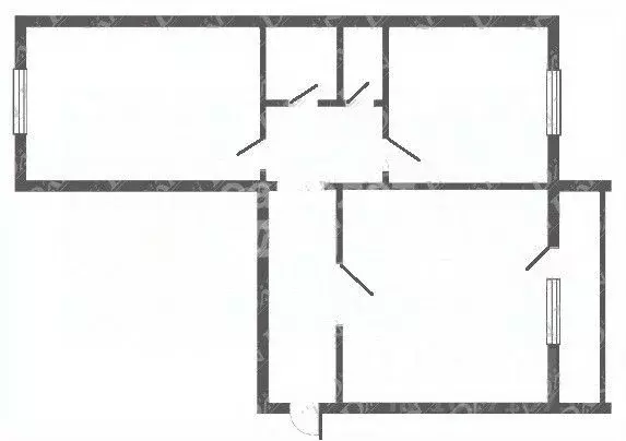 2-к кв. Челябинская область, Челябинск ул. Братьев Кашириных, 97 (52.4 ... - Фото 2