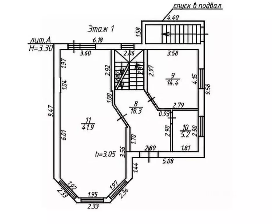 Дом в Татарстан, Казань ул. 3-я Зеленая, 24Б (249 м) - Фото 1