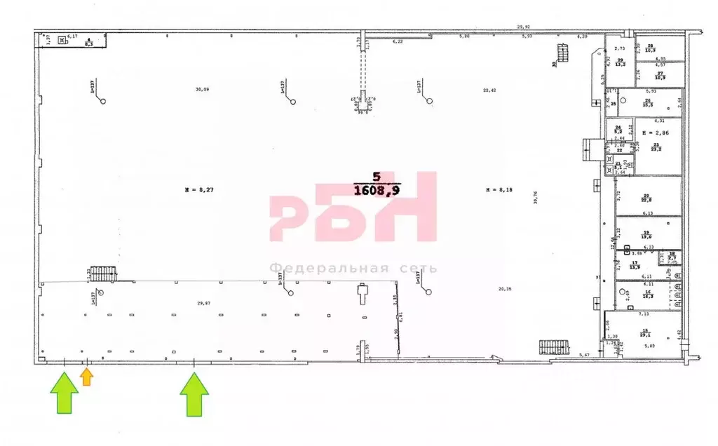 Склад в Свердловская область, Екатеринбург ул. Самолетная, 55литО ... - Фото 2