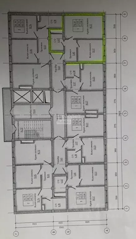 1-к кв. Кабардино-Балкария, Нальчик ул. Байсултанова, 28 (44.0 м) - Фото 2