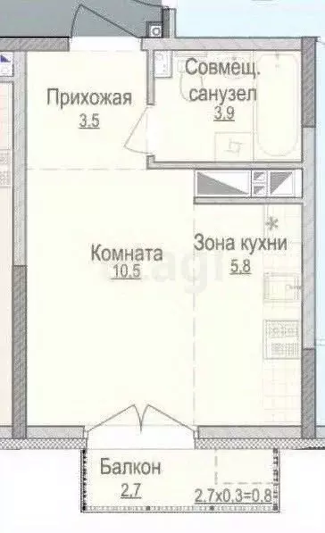 Студия Удмуртия, Ижевск Союзная ул., 163к2 (27.0 м) - Фото 0