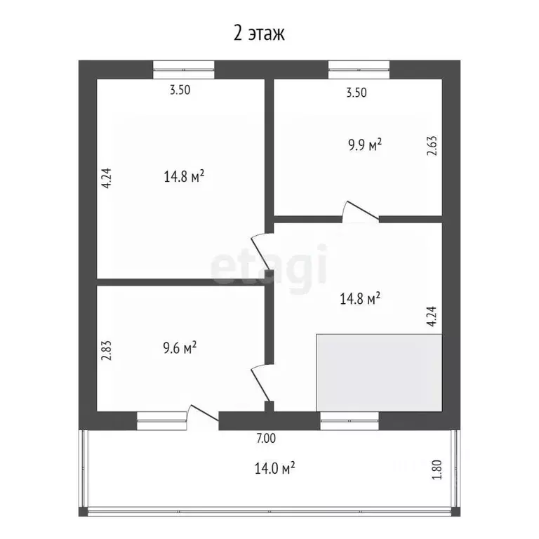 Дом в Хабаровский край, Хабаровск Одесская ул., 68 (152 м) - Фото 2