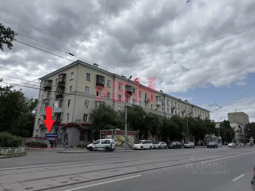 Торговая площадь в Свердловская область, Екатеринбург ул. Гагарина, 18 ... - Фото 1