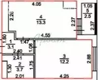 1-комнатная квартира: Тверь, улица Сергея Лоскутова, 2 (33 м) - Фото 0