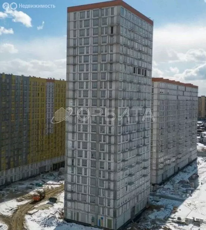 1-комнатная квартира: Тюмень, улица Юрия Рогачева, 9к2 (31 м) - Фото 1