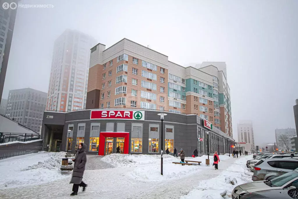 1-комнатная квартира: Новосибирск, улица Семьи Шамшиных, 91 (42.43 м) - Фото 1