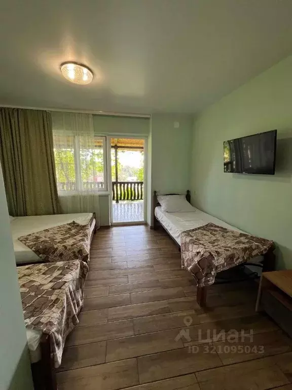 Комната Краснодарский край, Сочи пос. Лоо, ул. Обходная, 2В (18.0 м) - Фото 1