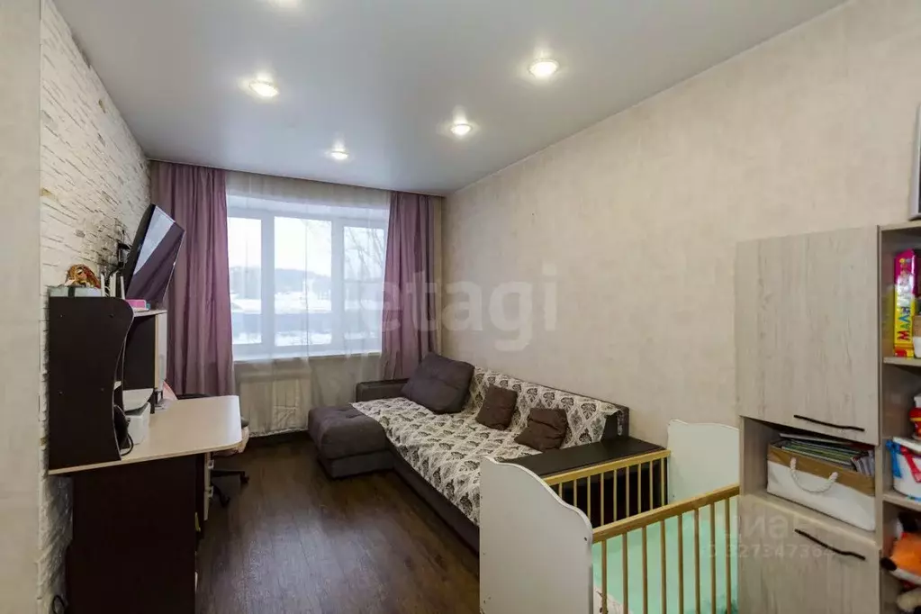 1-к кв. Кемеровская область, Новокузнецк просп. Курако, 7 (30.7 м) - Фото 1